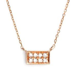 Dana Rebecca Katie Z Pendant | Rose Gold